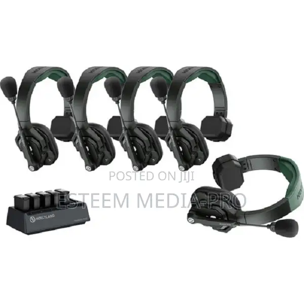 Hollyland Solidcom Se Pro 5s 5-Person Full-Duplex Intercom System