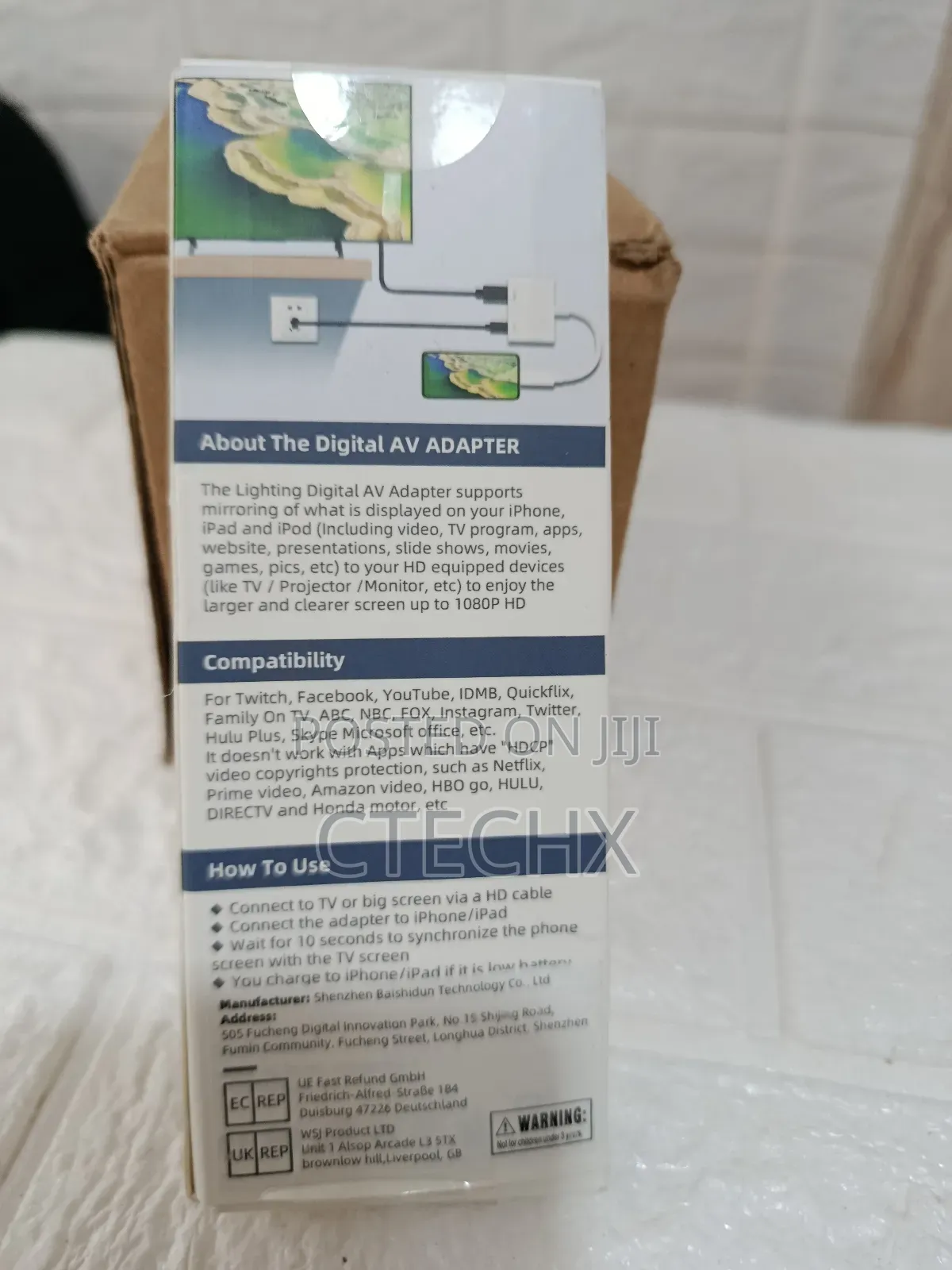 Hdmi Adapter for iPhone iPad