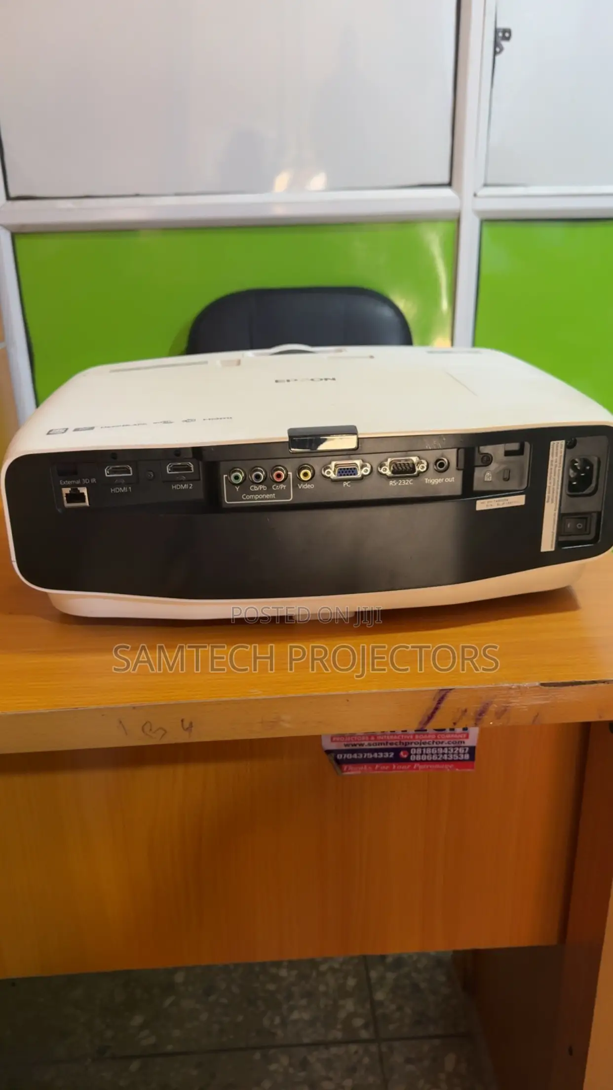 Epson Europe Eh-Tw9000w Projector Is a 1080p Home Theater Projector.