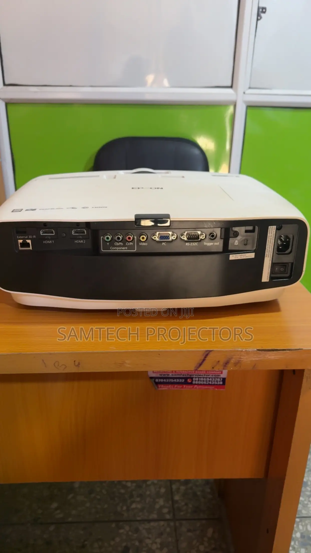 Epson Europe Eh-Tw9000w Projector Is a 1080p Home Theater Projector.