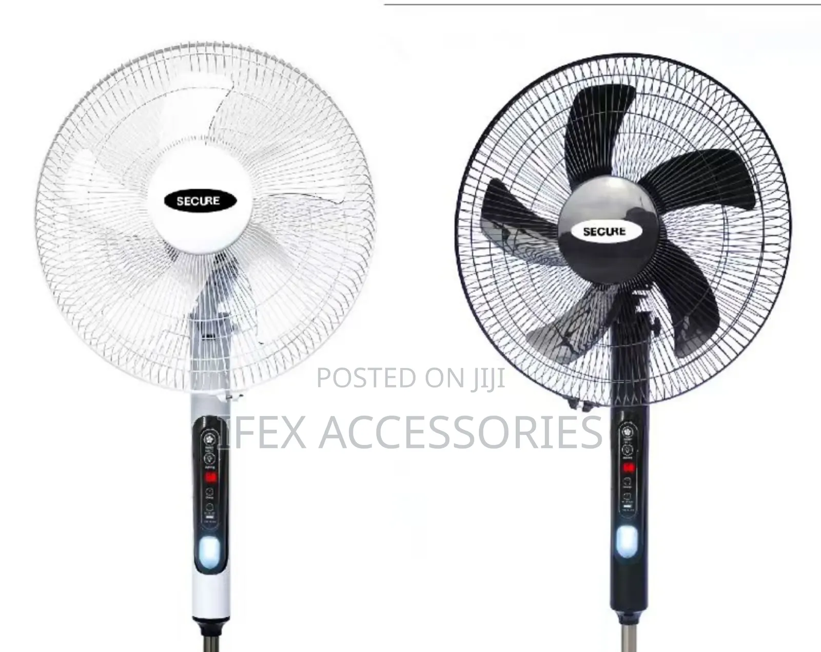 Rechargeable Fan With Solar Panel