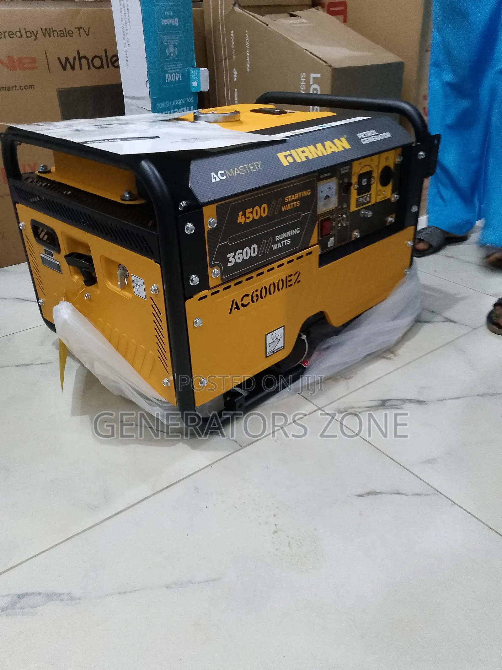Sumec Firman 3.5kva Ac6000e2 Model, Durable Build Type