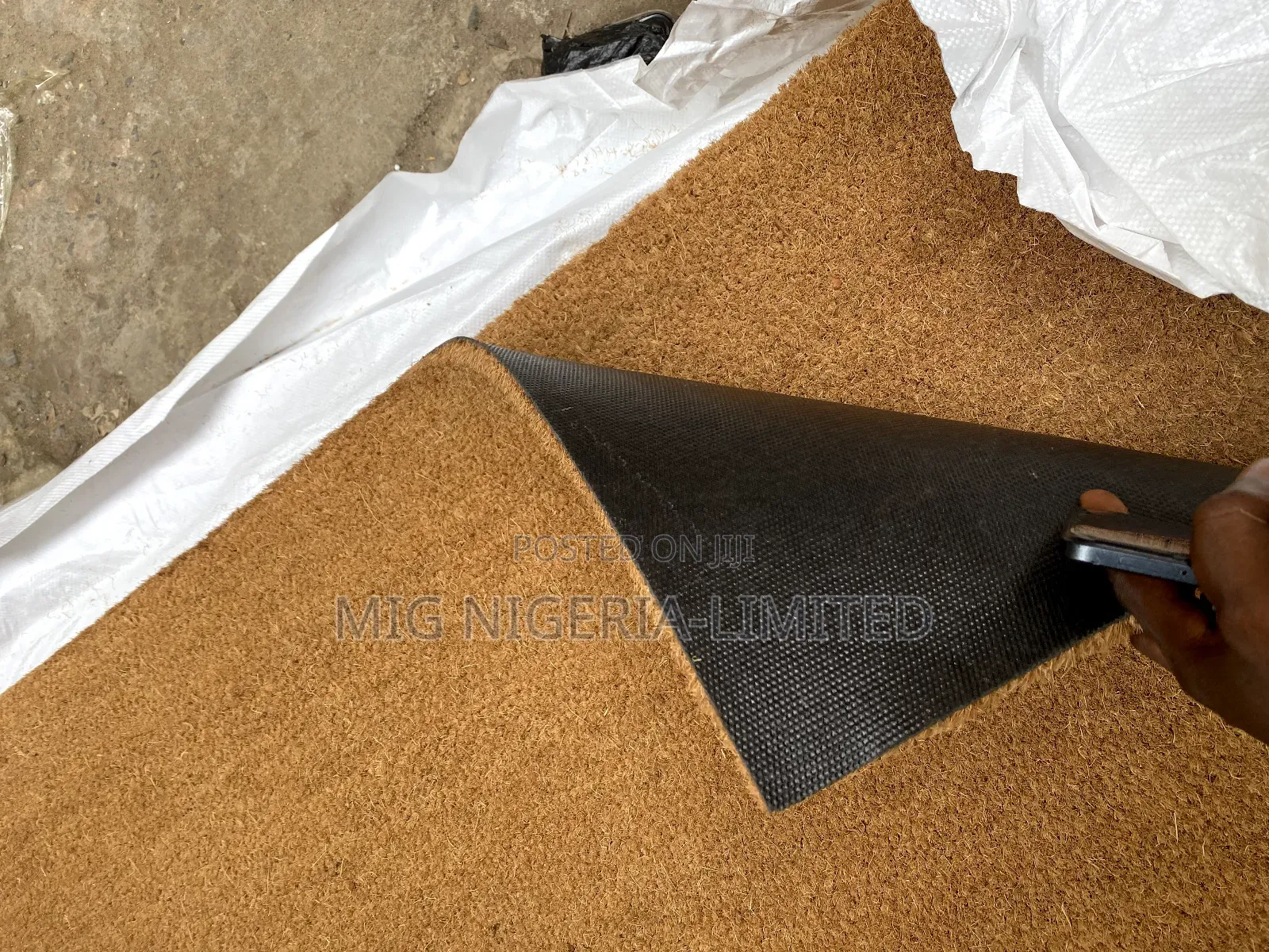 Extra Large Coir Coconut Doormat Style Heavy Duty Doormat 80cmx120cm