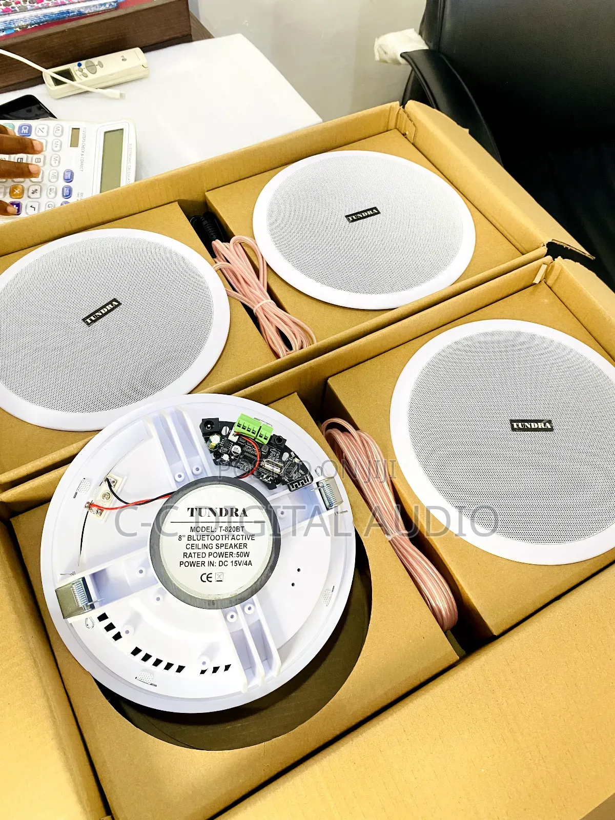 Tundra 50 Watt 4 in 1 Bluetooth Ceiling Speaker