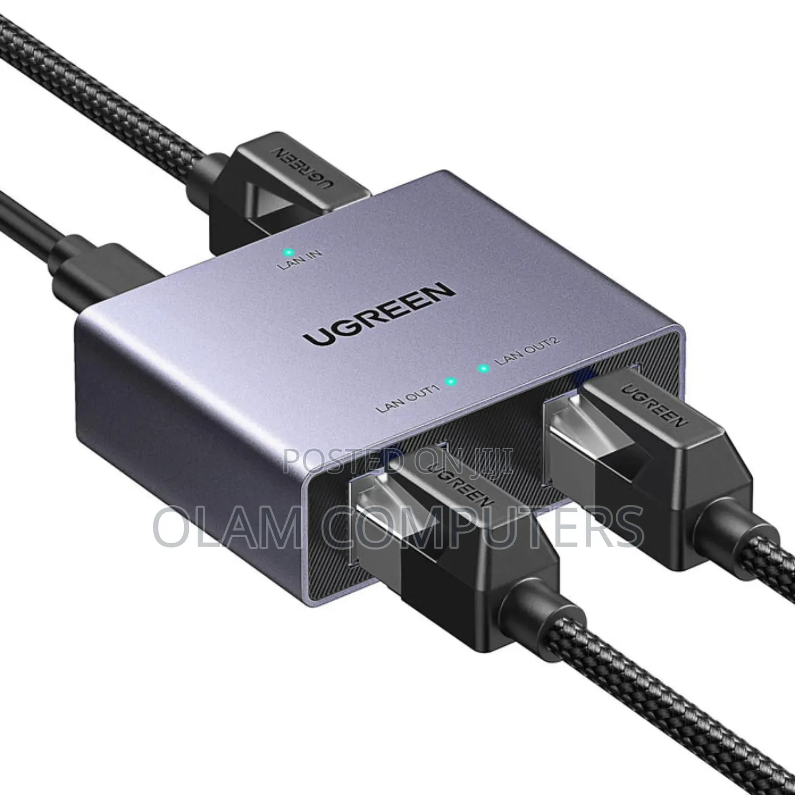 Ugreen 1 to 2 1000mbps Lan Splitter