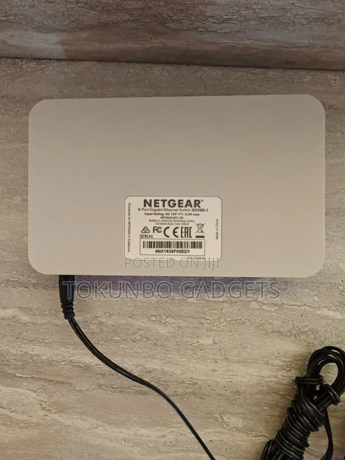 Netgear Gs208v2 8-Port Gigabit Ethernet Switch (White)
