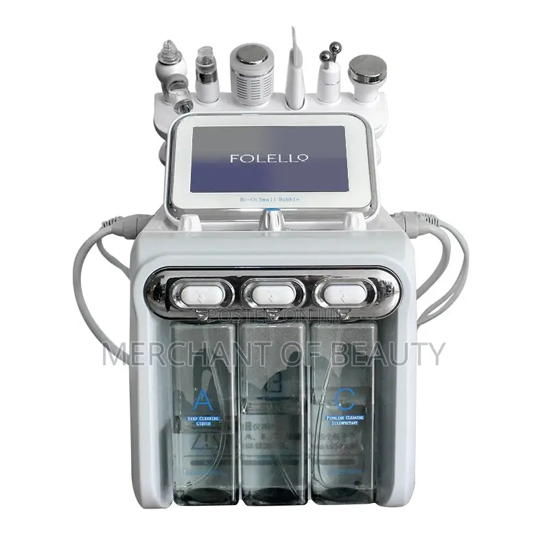 6-in-1 Hydrafacial Machine – Deep Cleansing Skin Rejuvenation
