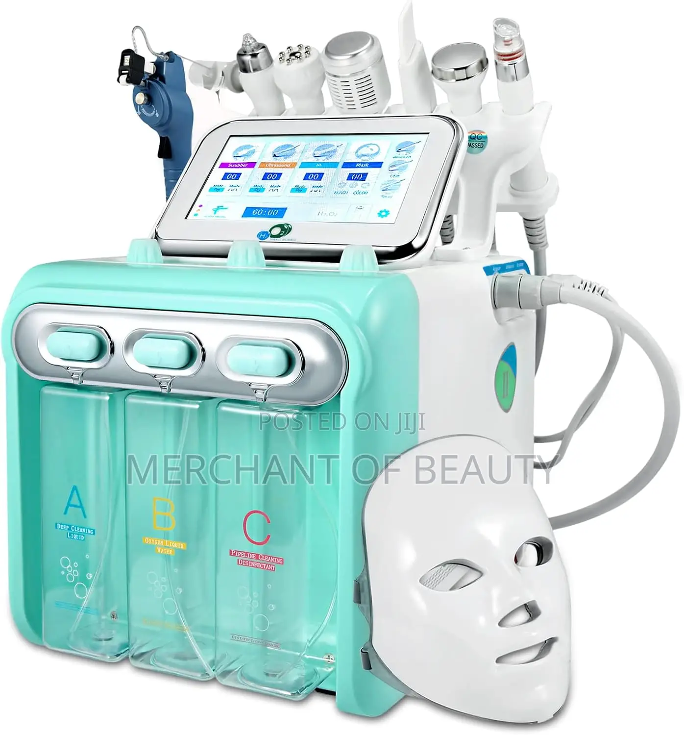 7-in-1 Hydra Facial Machine – Deep Cleansing Skin Rejuvenation