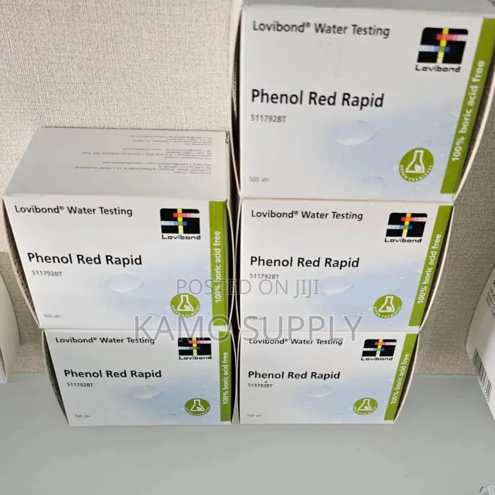 Phenol Red Rapid Test Tablets 250tabs/Pack Lovibond 511791bt