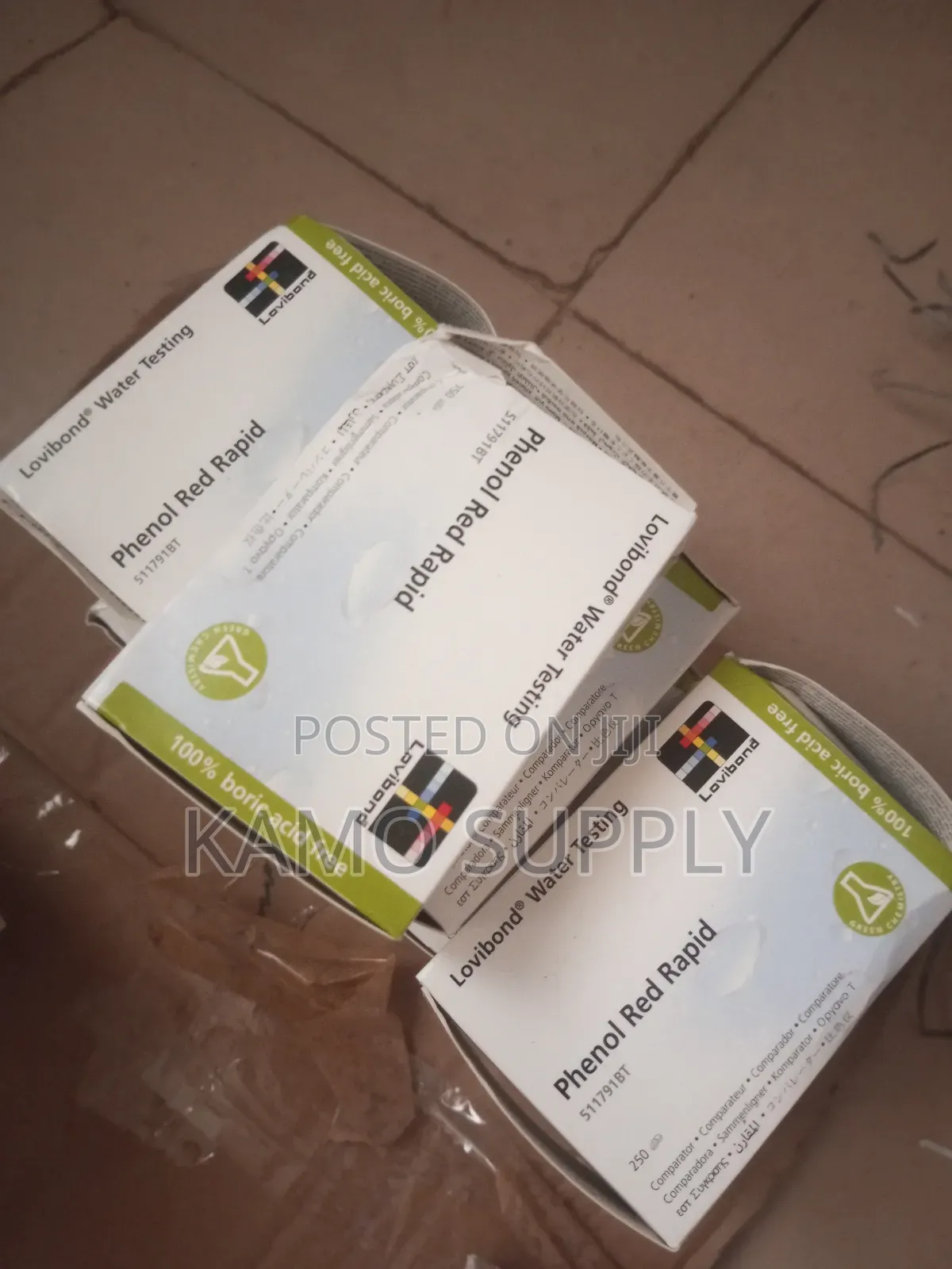 Phenol Red Rapid Test Tablets 250tabs/Pack Lovibond 511791bt