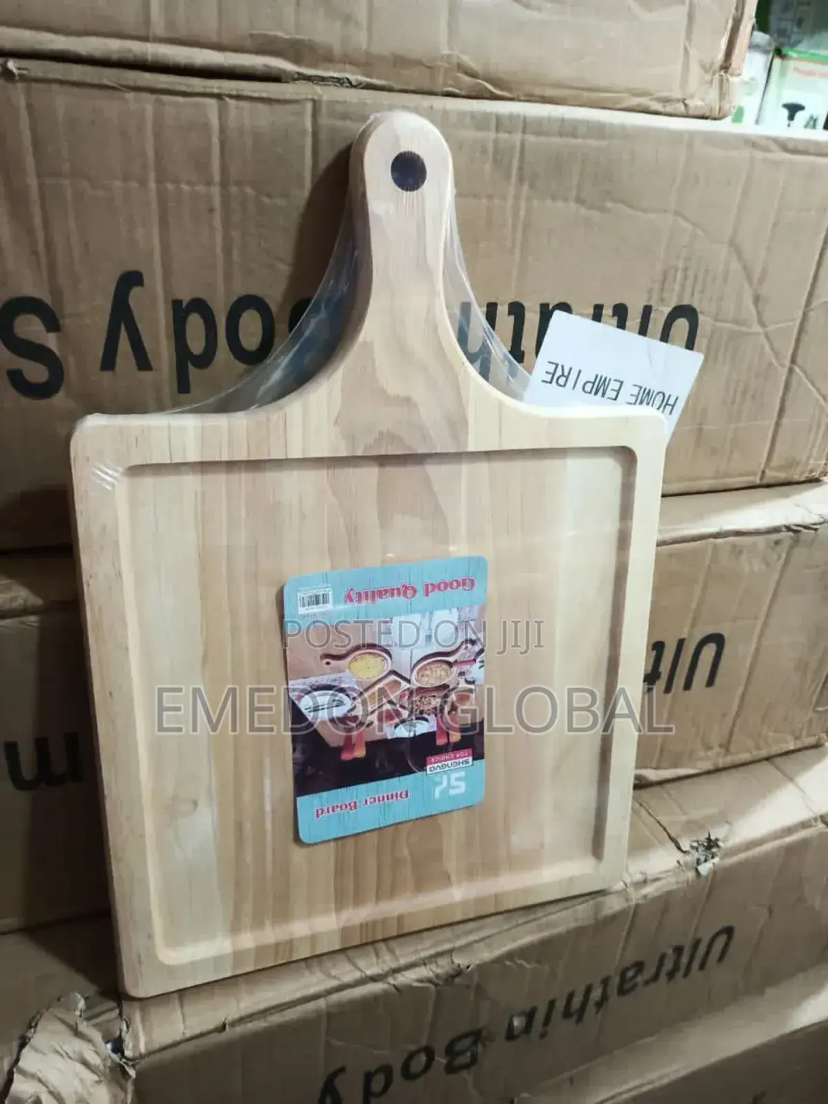 Wooden Chopping Board Fruit Pizza Bread Plate