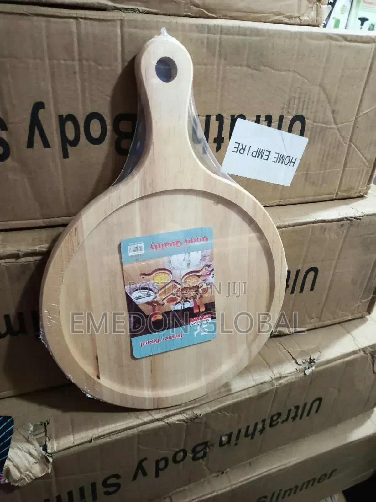 Wooden Chopping Board Fruit Pizza Bread Plate
