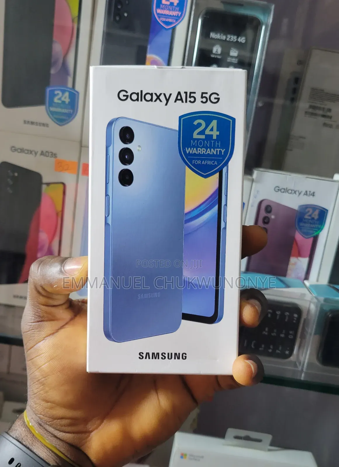 New Samsung Galaxy A15 5G 128 GB Black