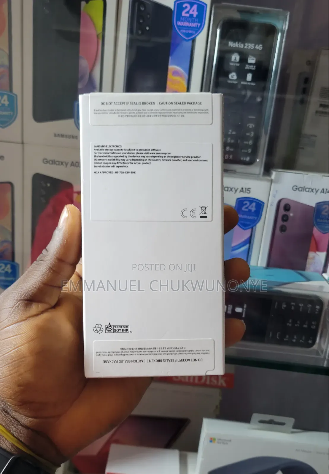 New Samsung Galaxy A15 5G 128 GB Black