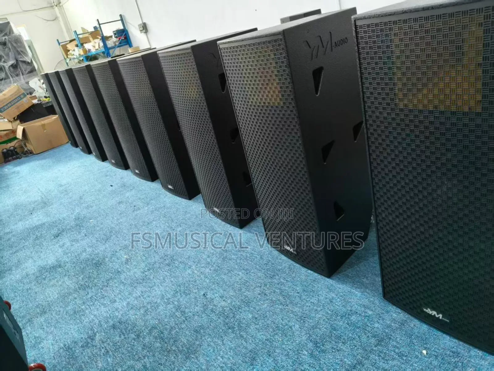Waterproof 15 Inch Big Magnet Double Speakers