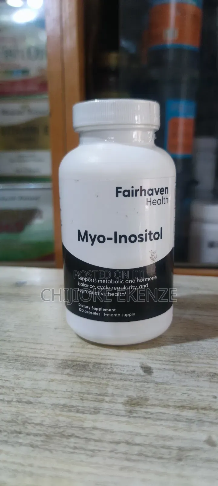 Fairhaven Myo Inositol X 120 Capsules