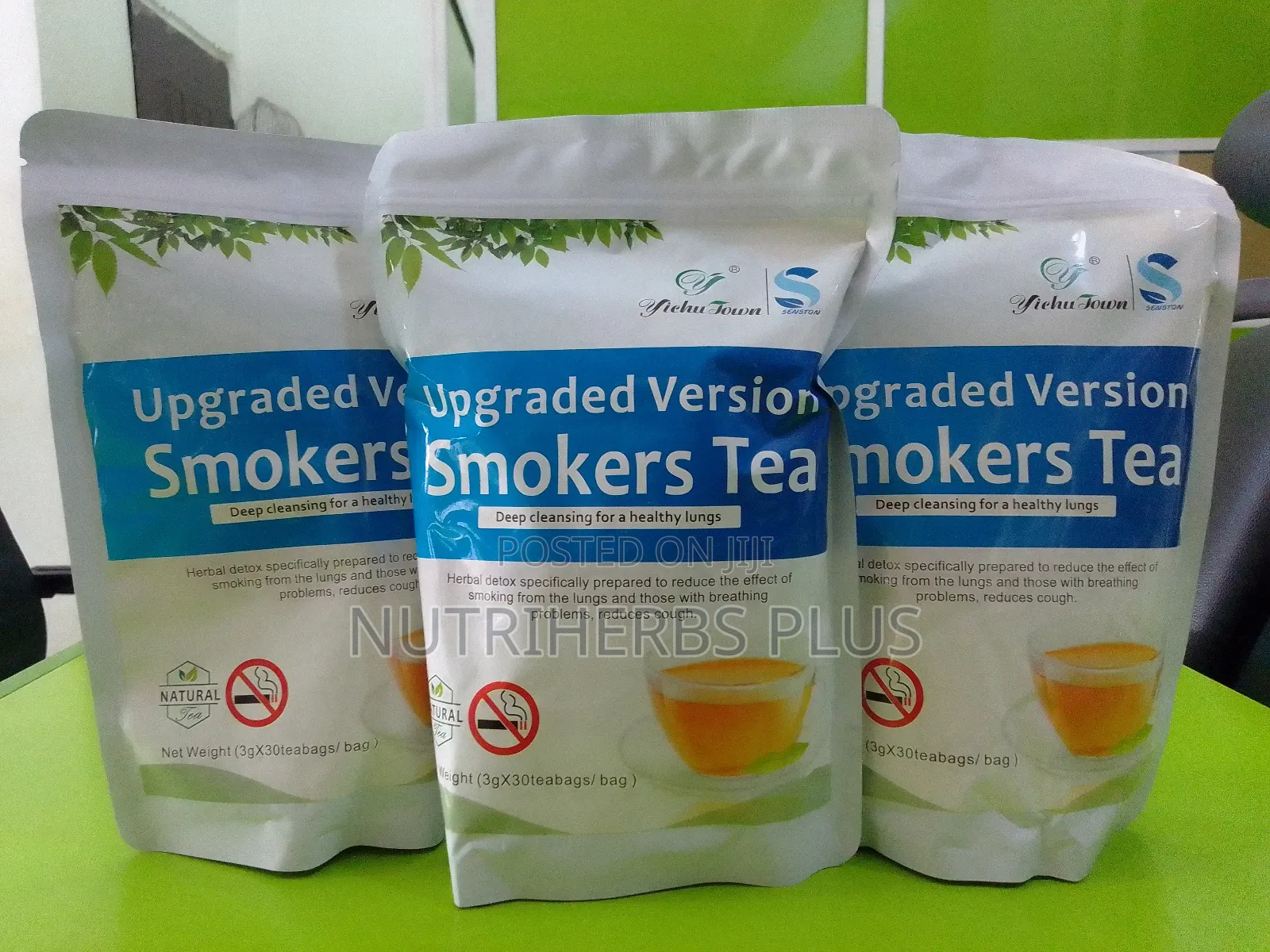 Cleanse Your Lungs With Our Smokers Detox Tea (3 Packs)