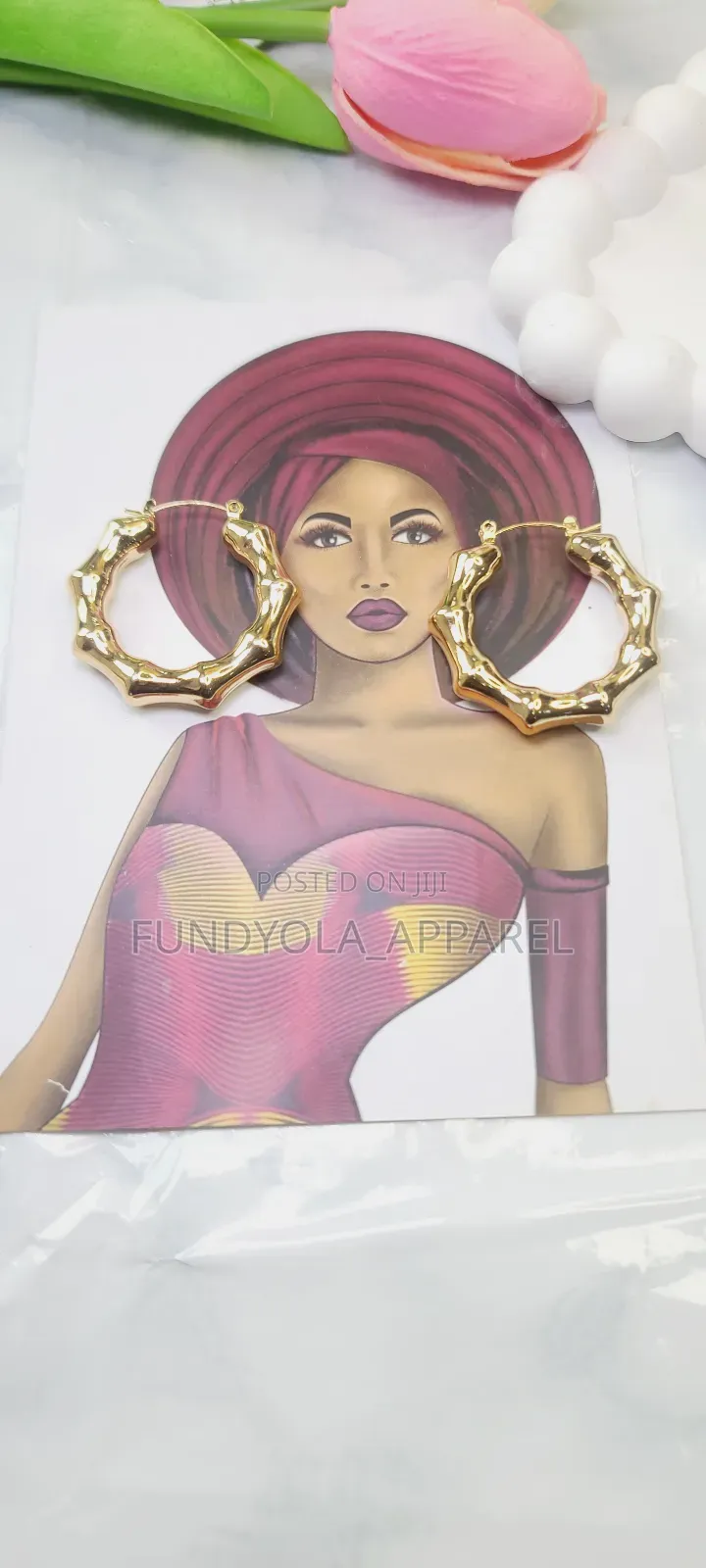 Gold Plated Fashionable Earrings