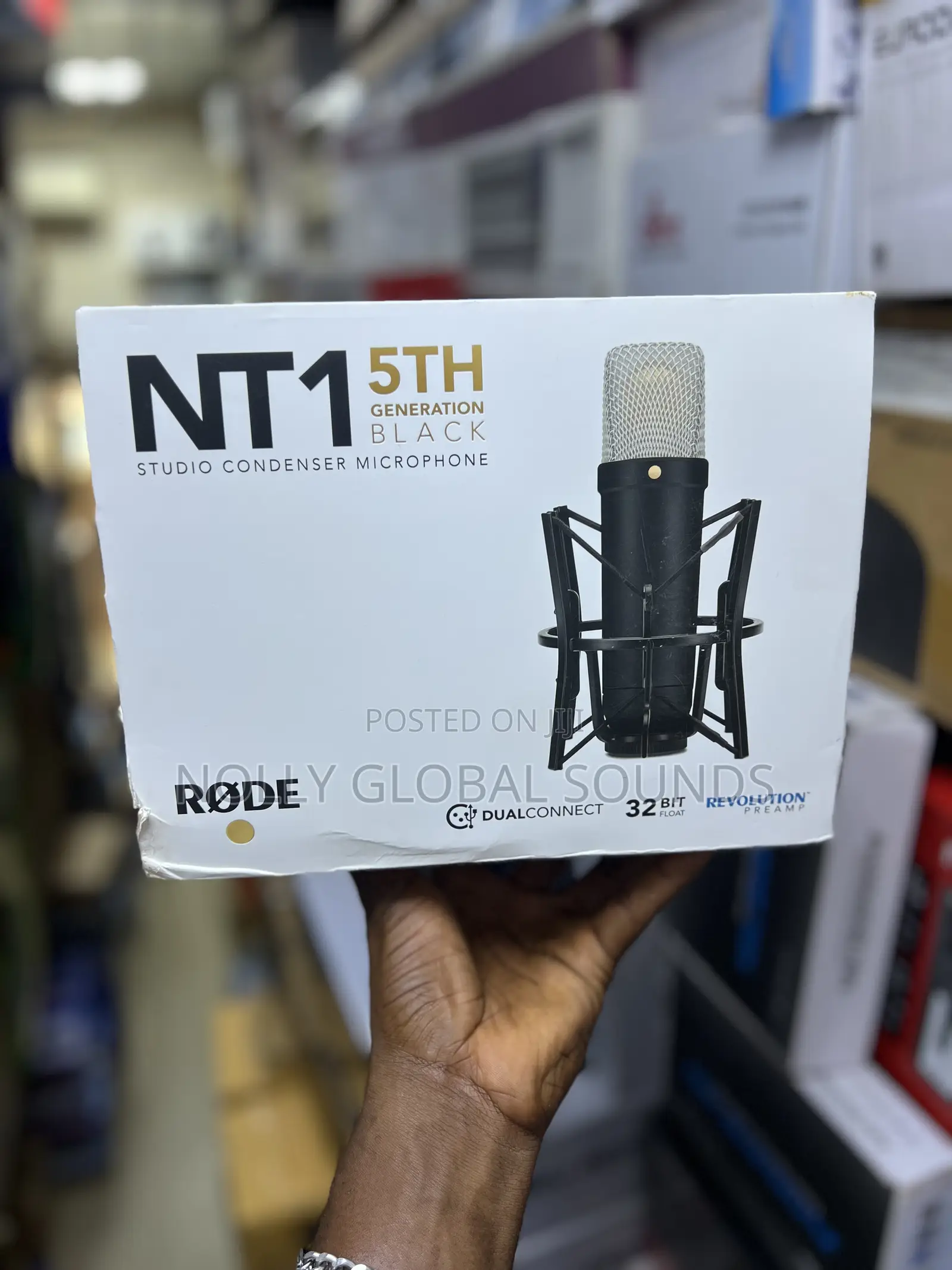 Røde Nt1 5th Gen Studio Condenser Microphone With XLR and Usb Outputs