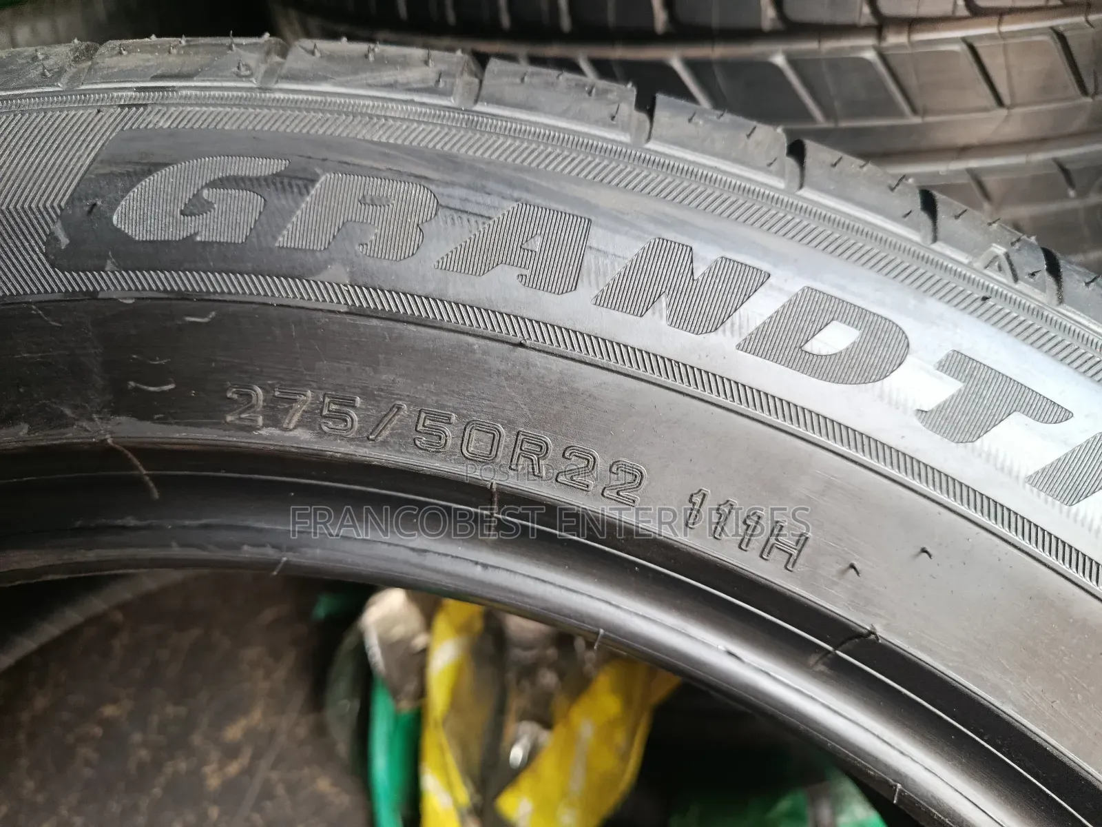 275/50r22 Dunlop Tyre