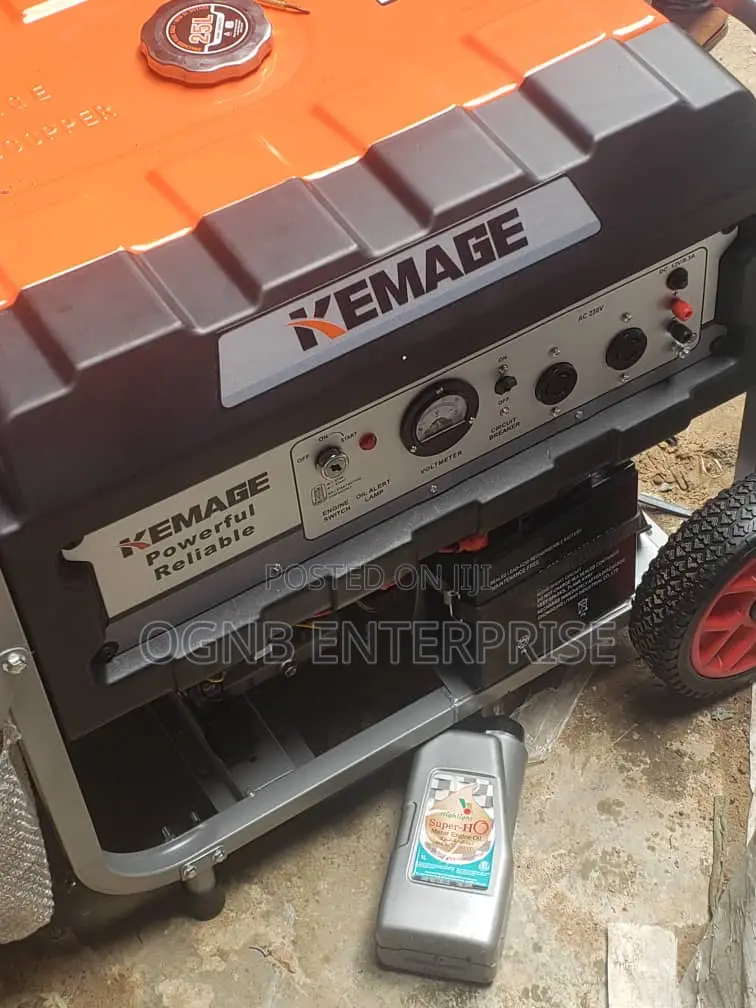 Kemage 6.5kva Generator 100% Copper With Keystart and Remote
