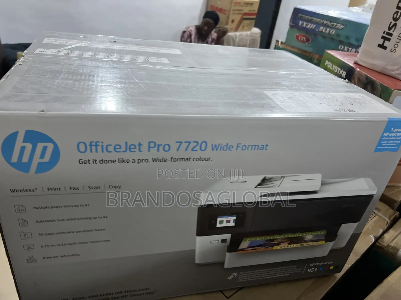 Hp Officejet Pro 7720 Y0s18a – Multi-Function Color Printer