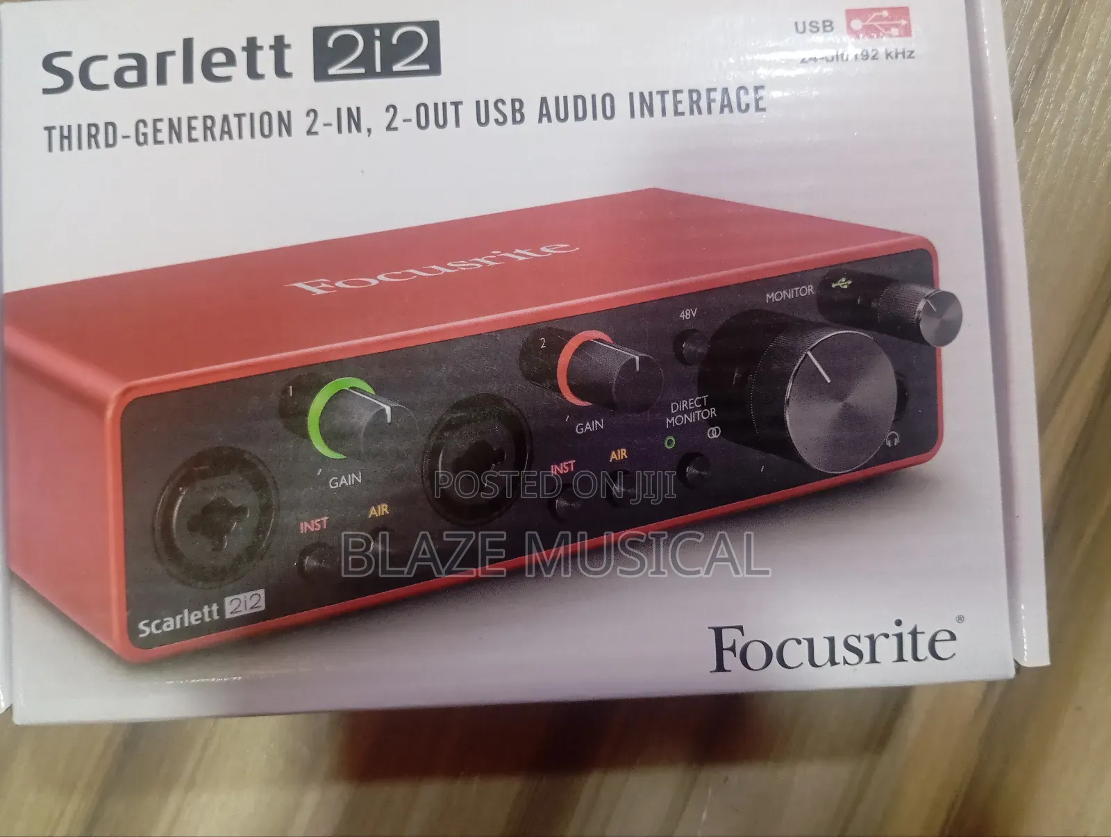Scarlett 2i2 Soundcard