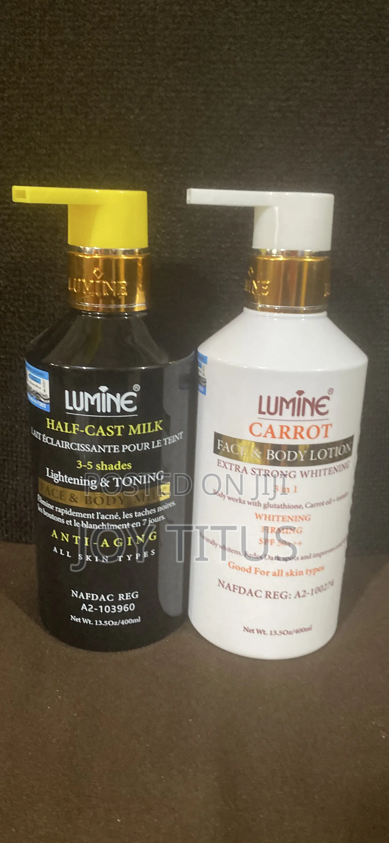 Lumine Carrot Face And Body Lotion