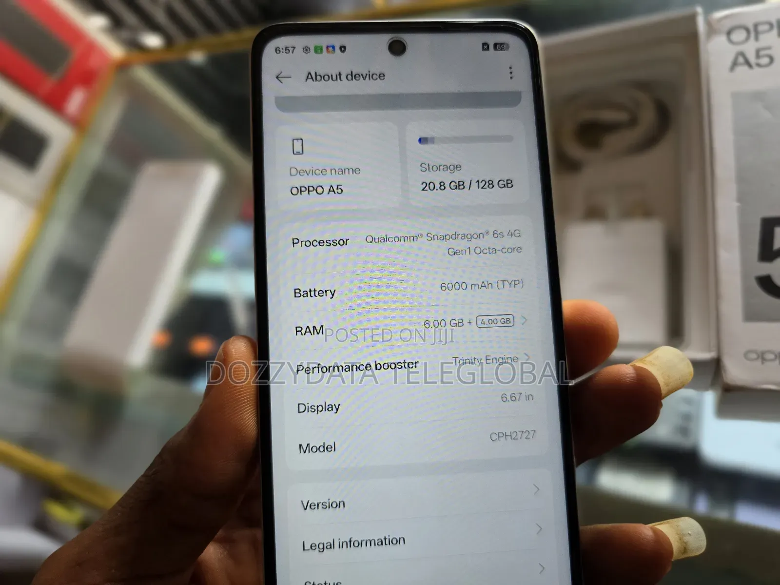 Oppo A5 128 GB White