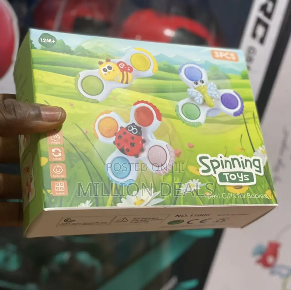 Spinning Unique Kids Toy Ages 12mnth+