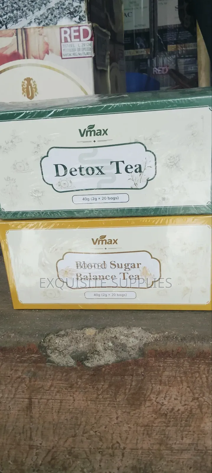 Vmax Blood Sugar and Detox Tea