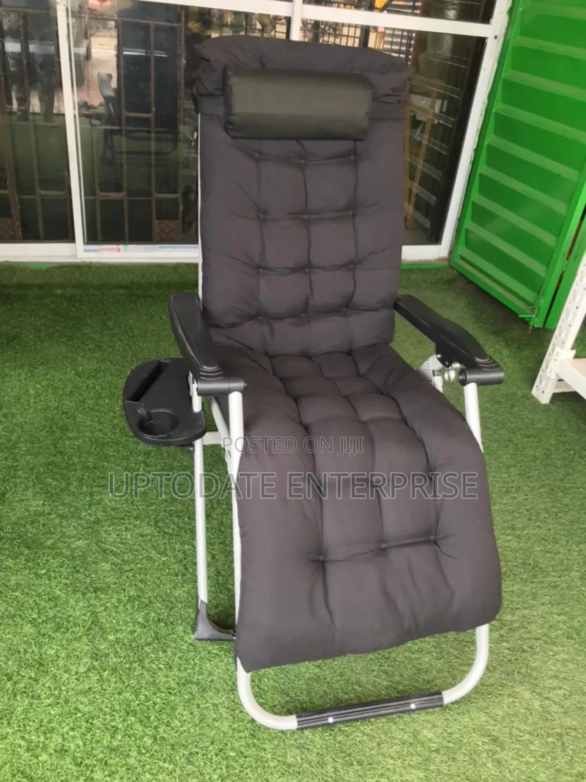 Foldable Chair With Cup Holder