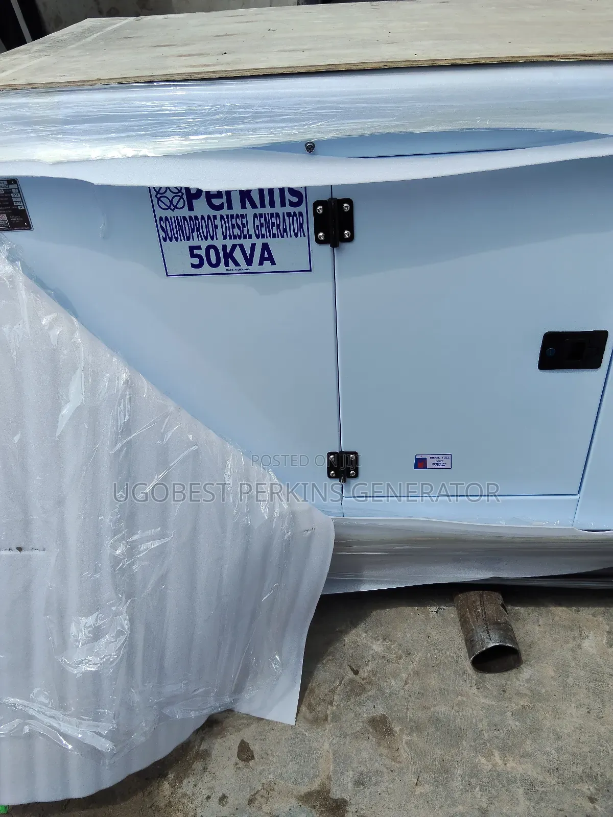 50kva Perkins Soundproof Generator Available 