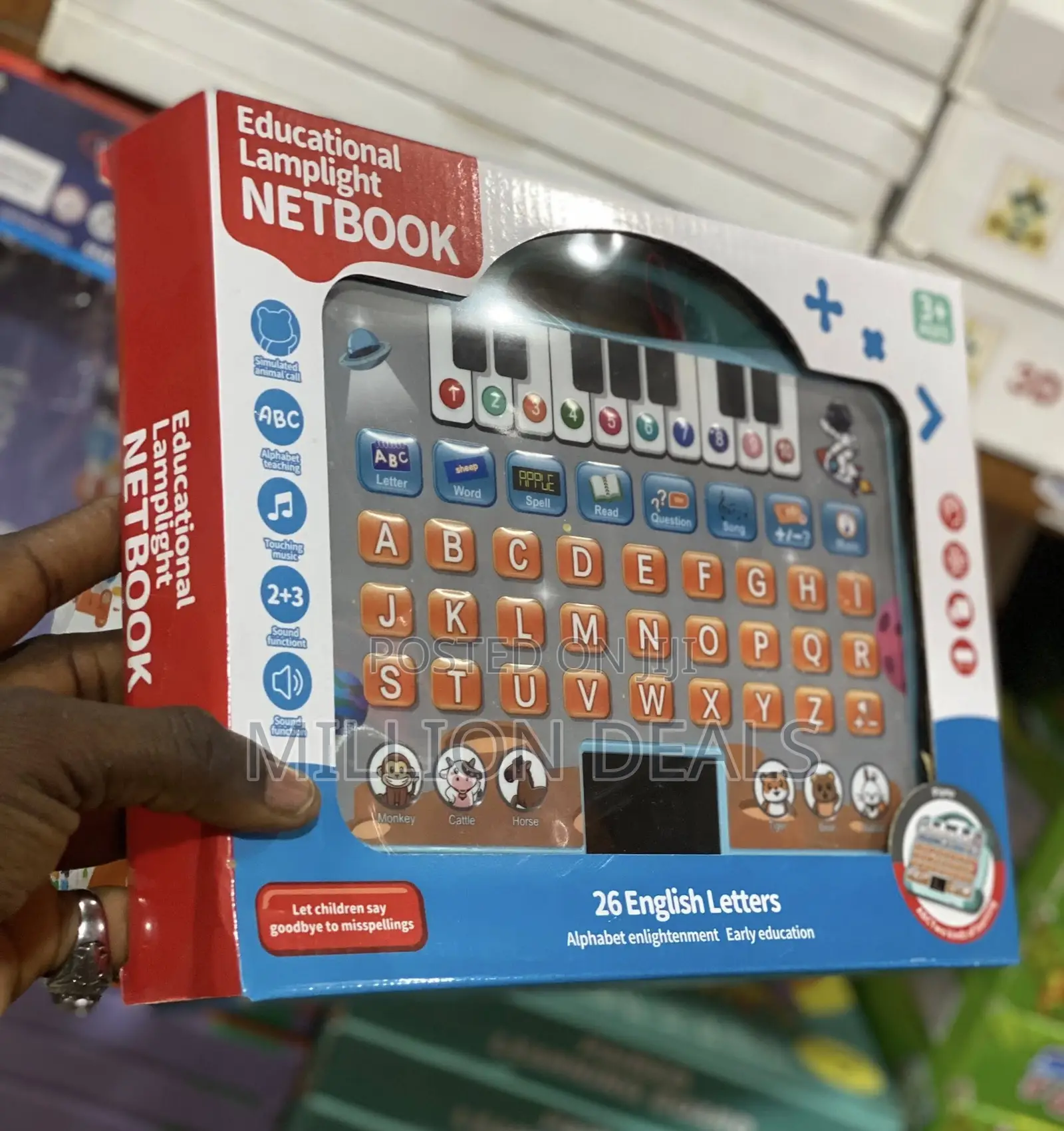 Educational Lamplight Netbook Kids Toy Ages 3+