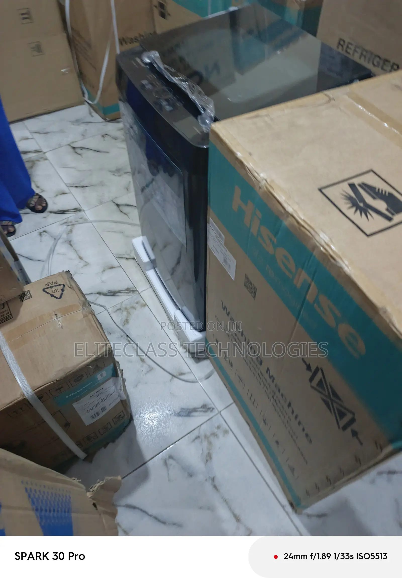 Brandnew Hisense 9kg Top Load Automatic Washing Machine