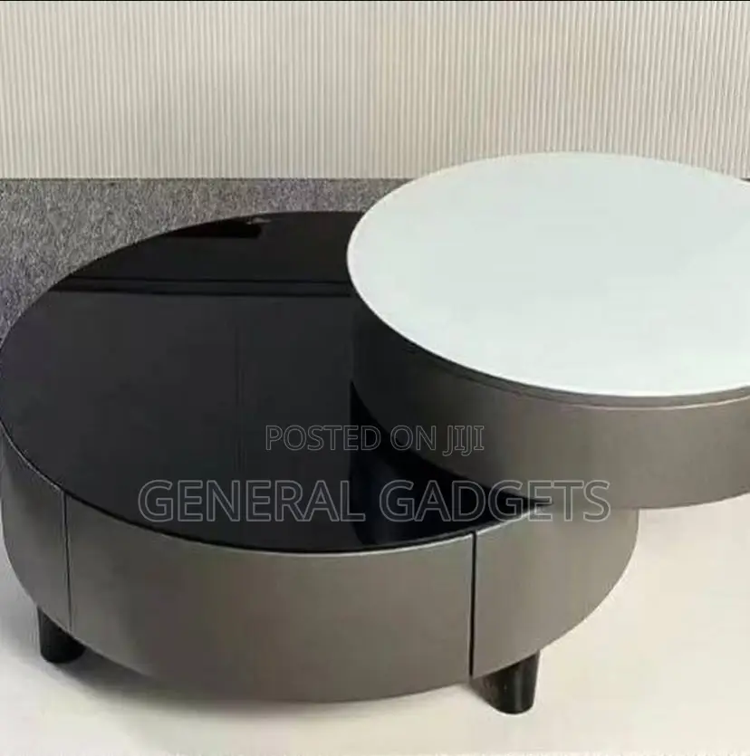 Luxury Rotating Coffee Center Table