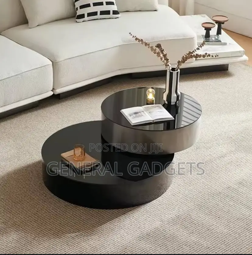 Luxury Rotating Coffee Center Table
