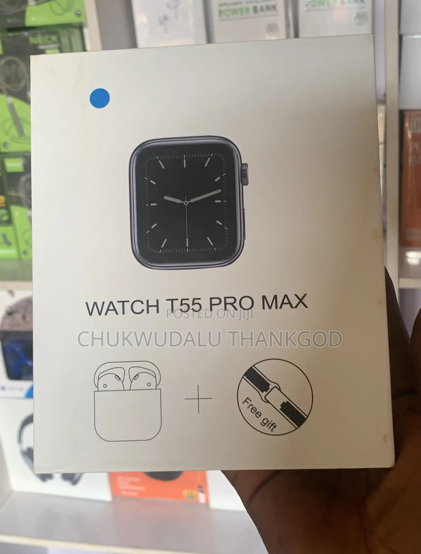 T55 Pro Max Smartwatch With Free Airpods