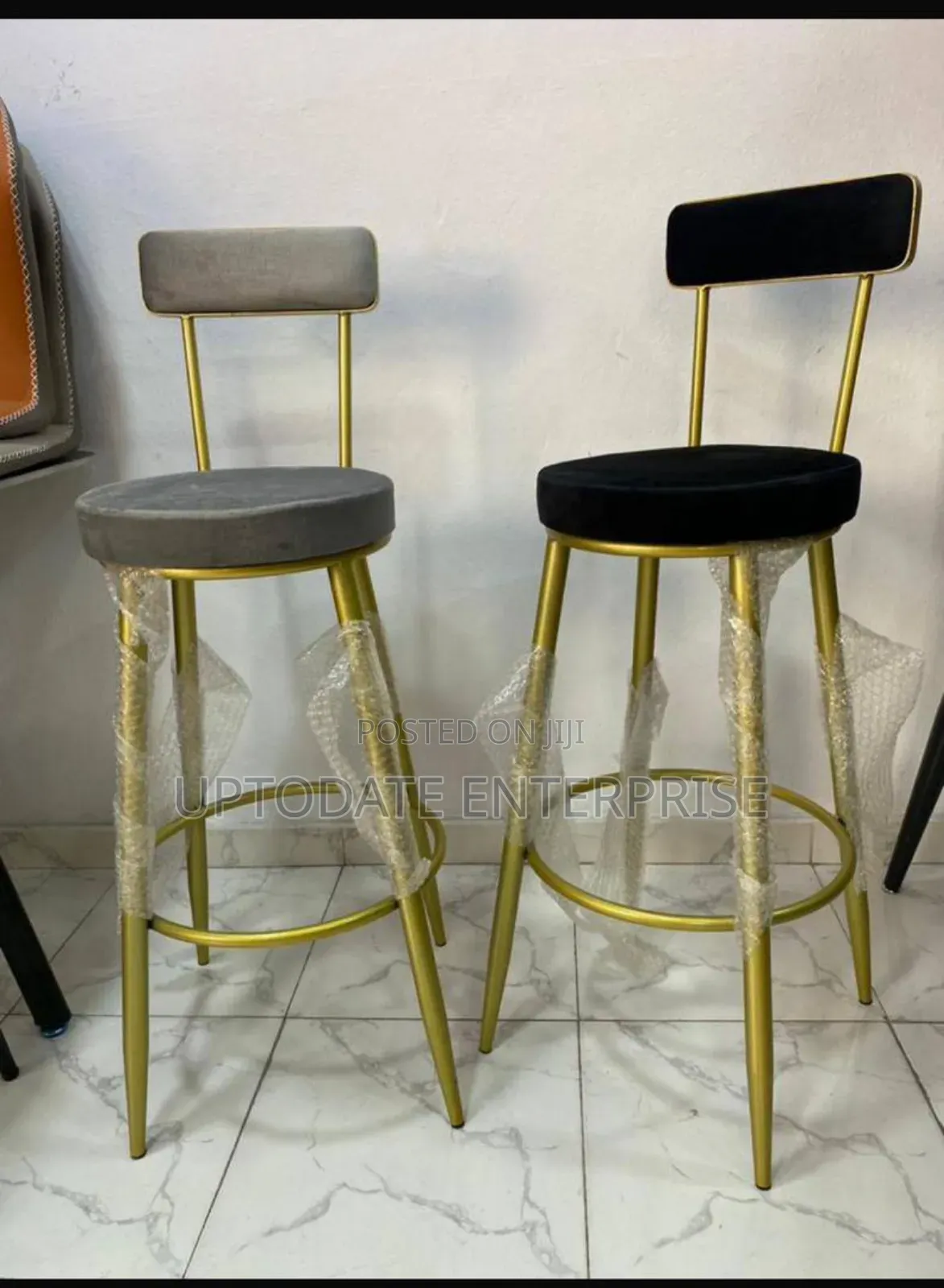 Bar Stool With Back Rest