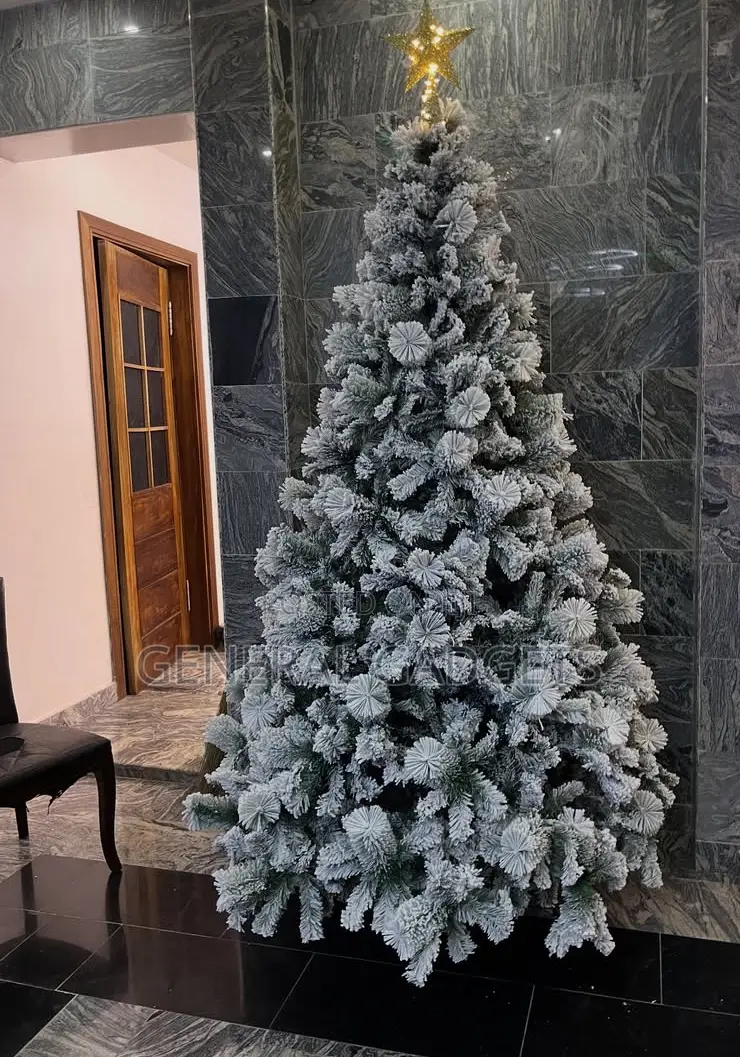 Snow Flock Christmas Tree