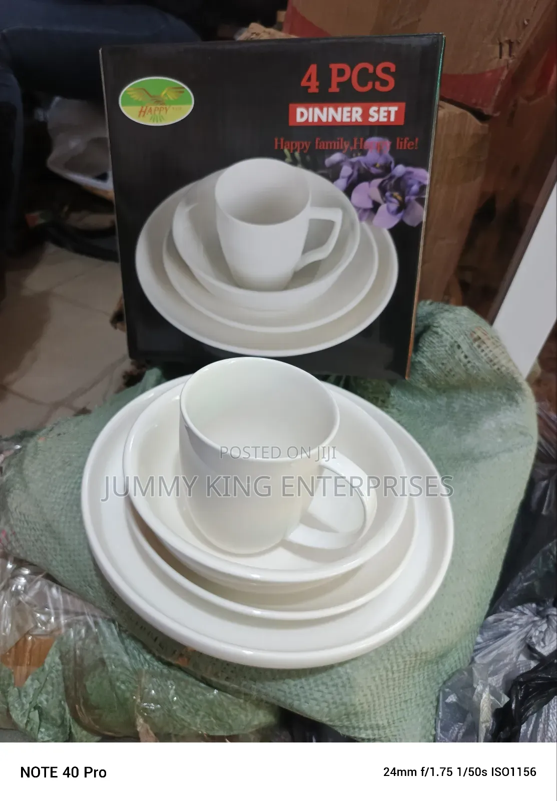 Lovely Quality Dinner Set (4 Pieces)
