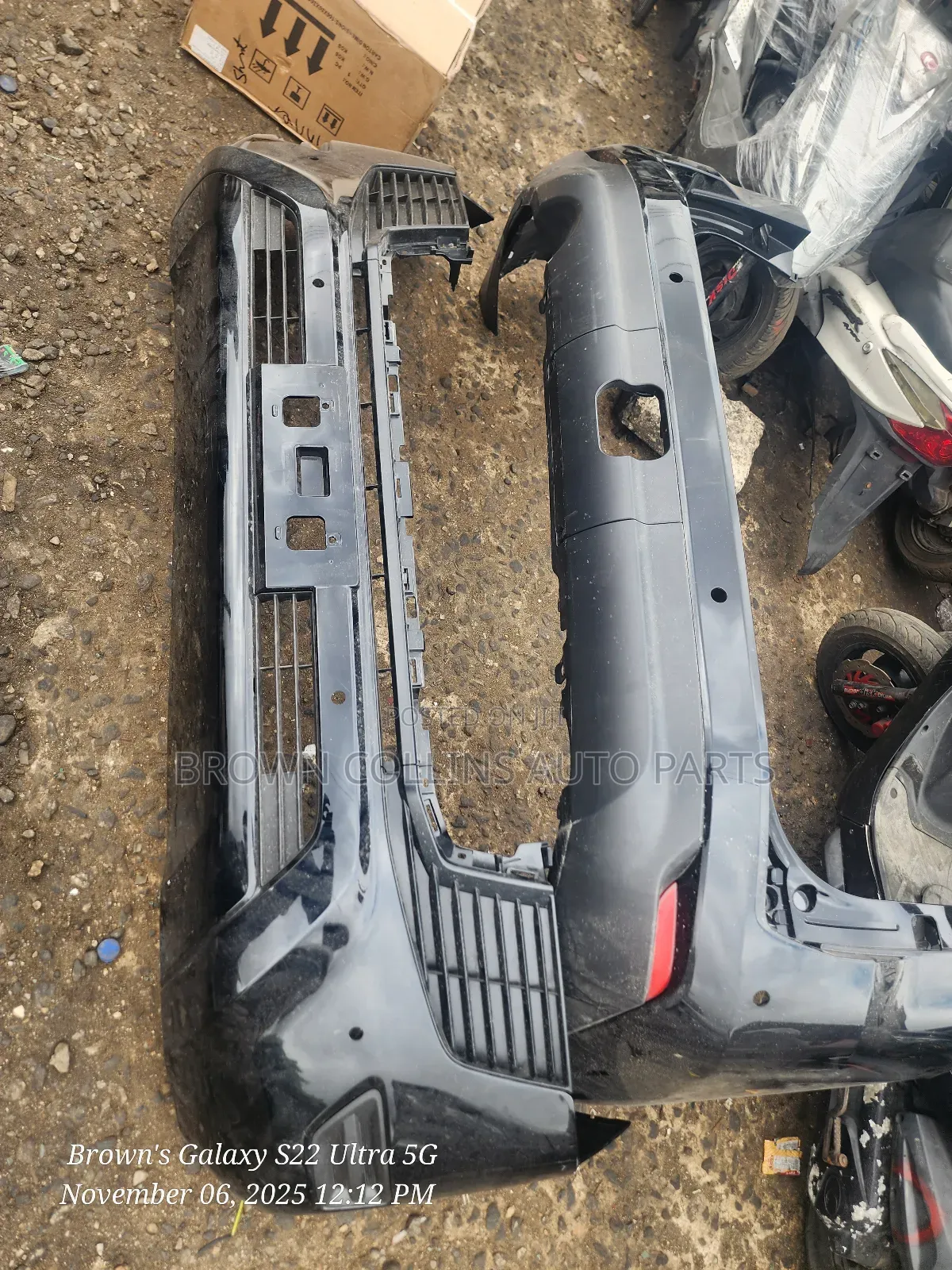 Front and Back Bumper Toyota Landcruiser 2023-2025 Lc300