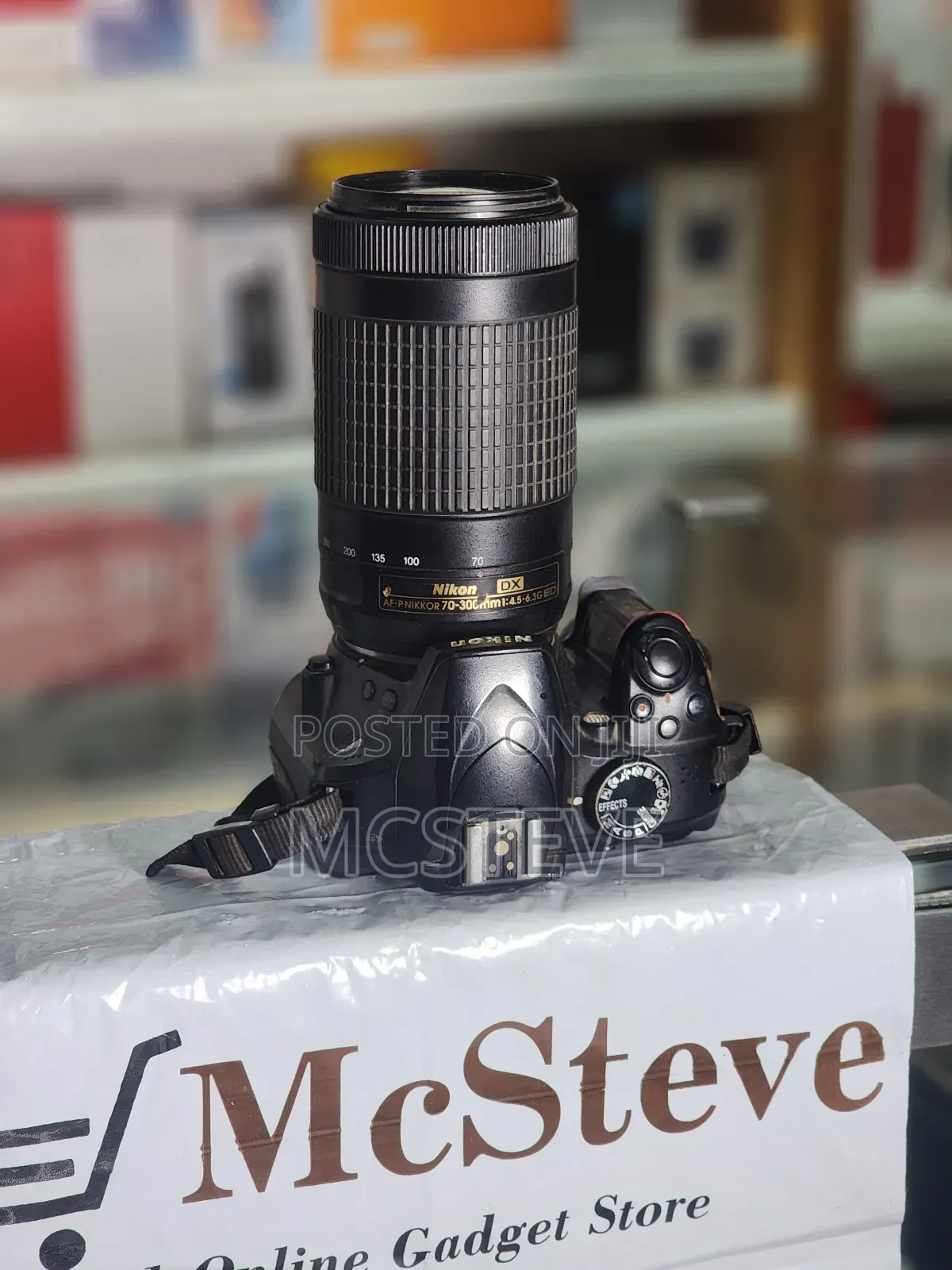 Nikon D3400 DSLR Camera With 70-300mm Lens