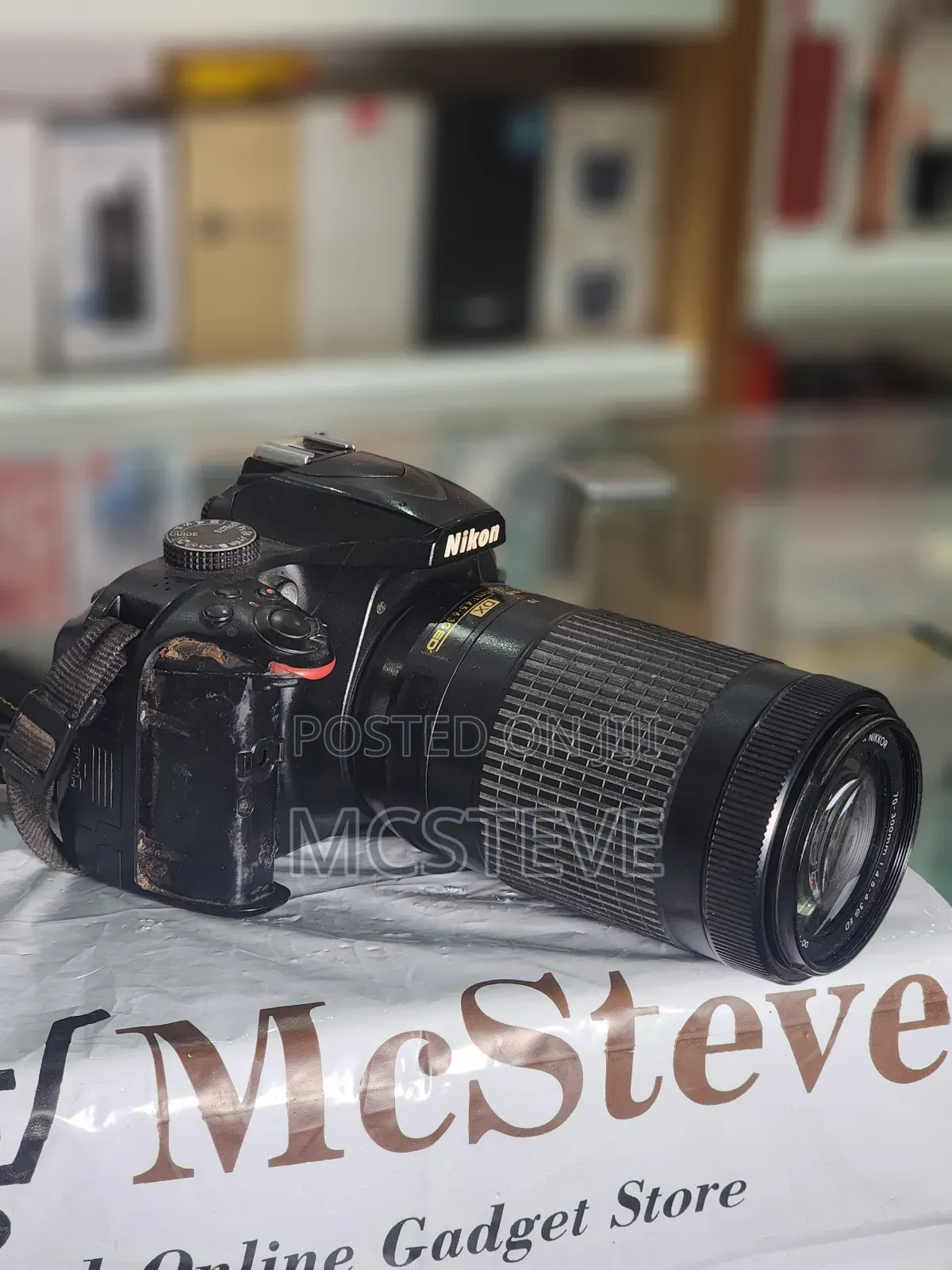 Nikon D3400 DSLR Camera With 70-300mm Lens