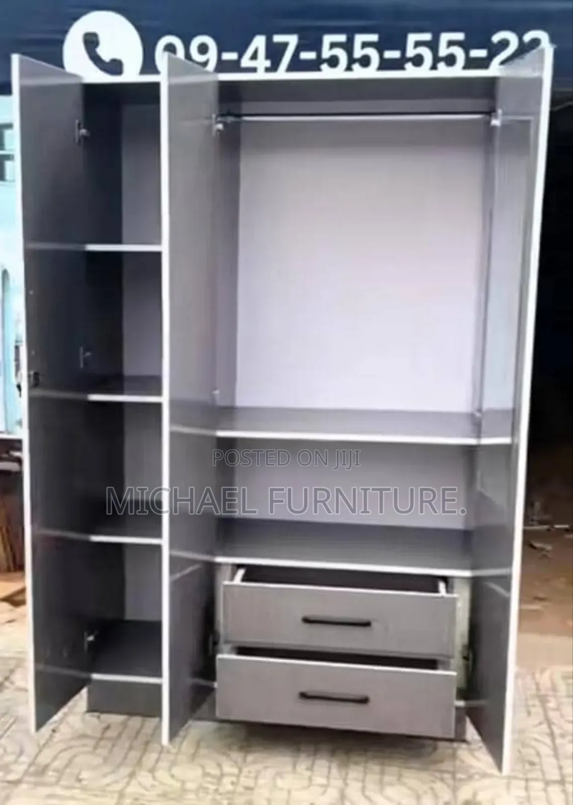 Ashcolour Strong 4 by 6 Wardrobe