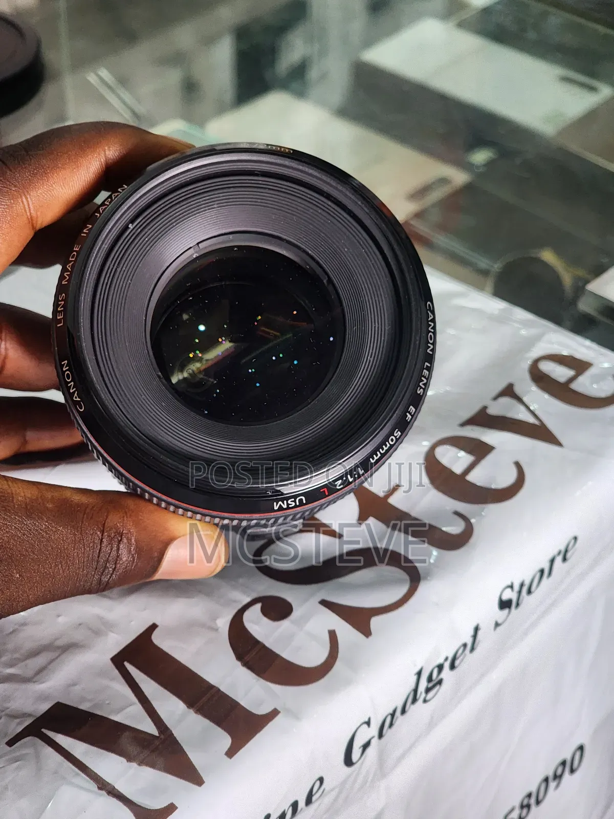 Canon 50mm Ef 1:1.2 L Usm Lens