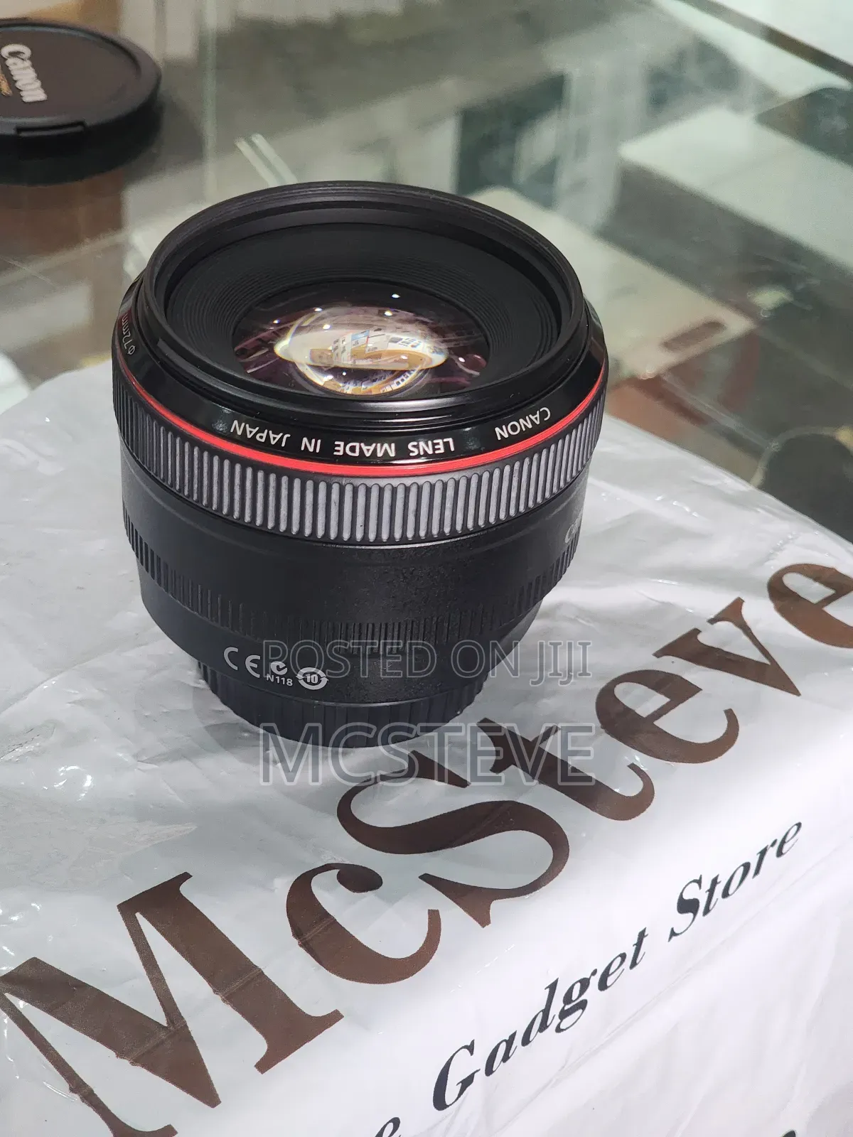 Canon 50mm Ef 1:1.2 L Usm Lens
