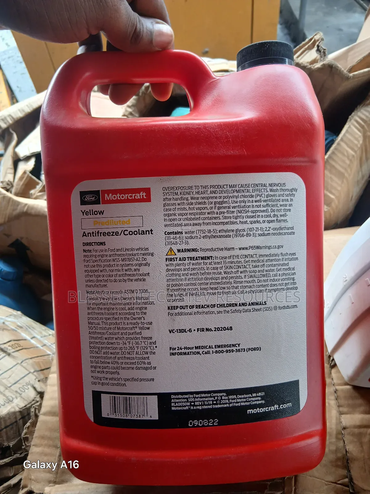 Motorcraft Antifreeze Coolant