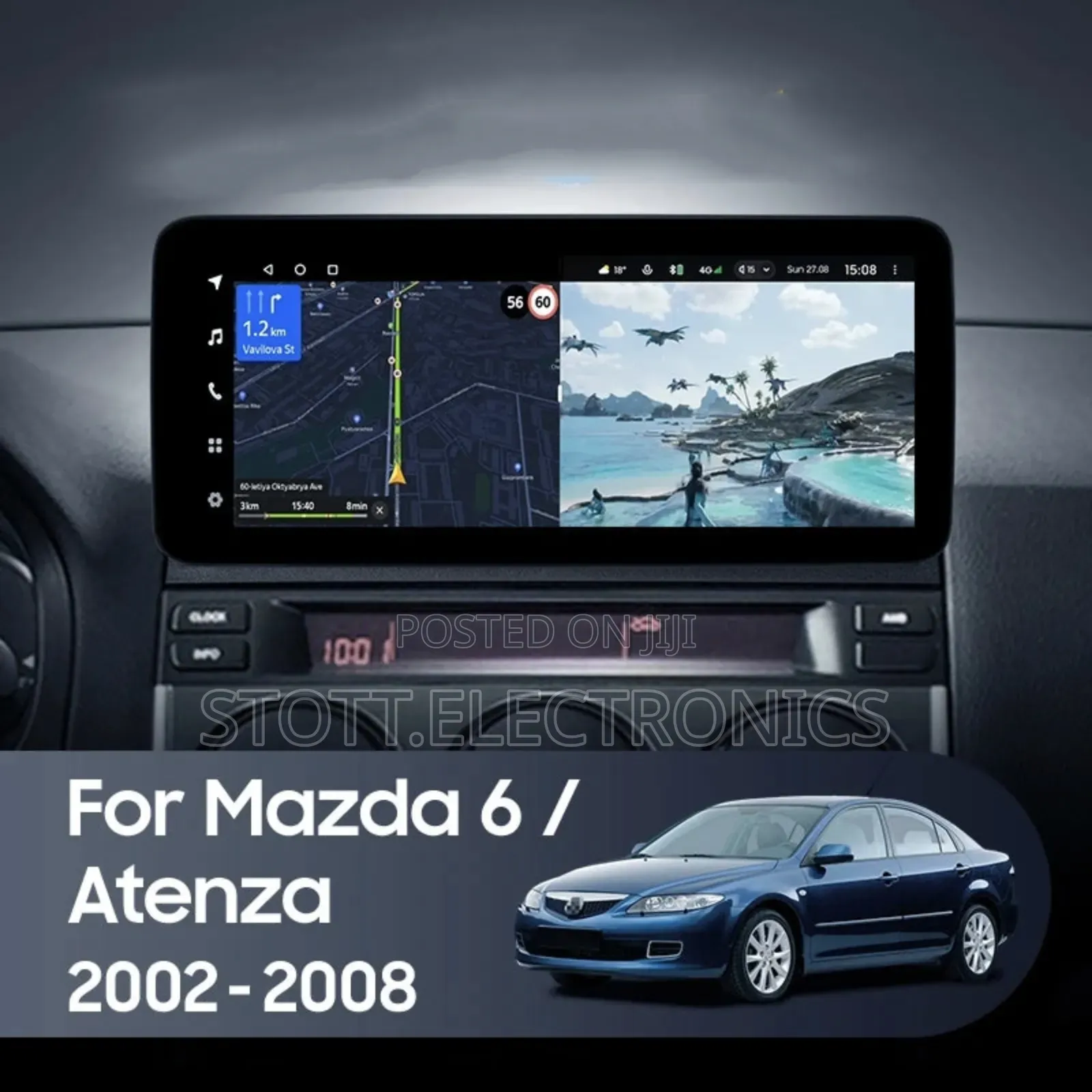 Mazda 6 2002-2008 Car Android Multimedia Player