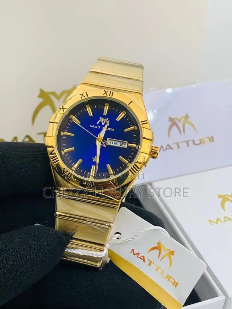 Matturi Quality Men Chain Strap Wristwatch